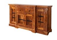 Sideboard Anrichte Schrank Wohnzimmerschrank Massiv Kommode Kolonialstil