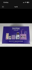 FUJIFILM INSTAX MINI 12 HOLIDAY BUNDLE - BLUE