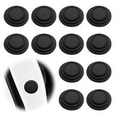 12 Pieces Universal Car Door Shock Absorber Thickened Rubber Anti-Collision