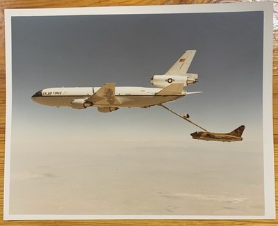 US Air Force KC-10A Extender N110KC (90433) Fueling A-7D Corsair II TL 959 Photo