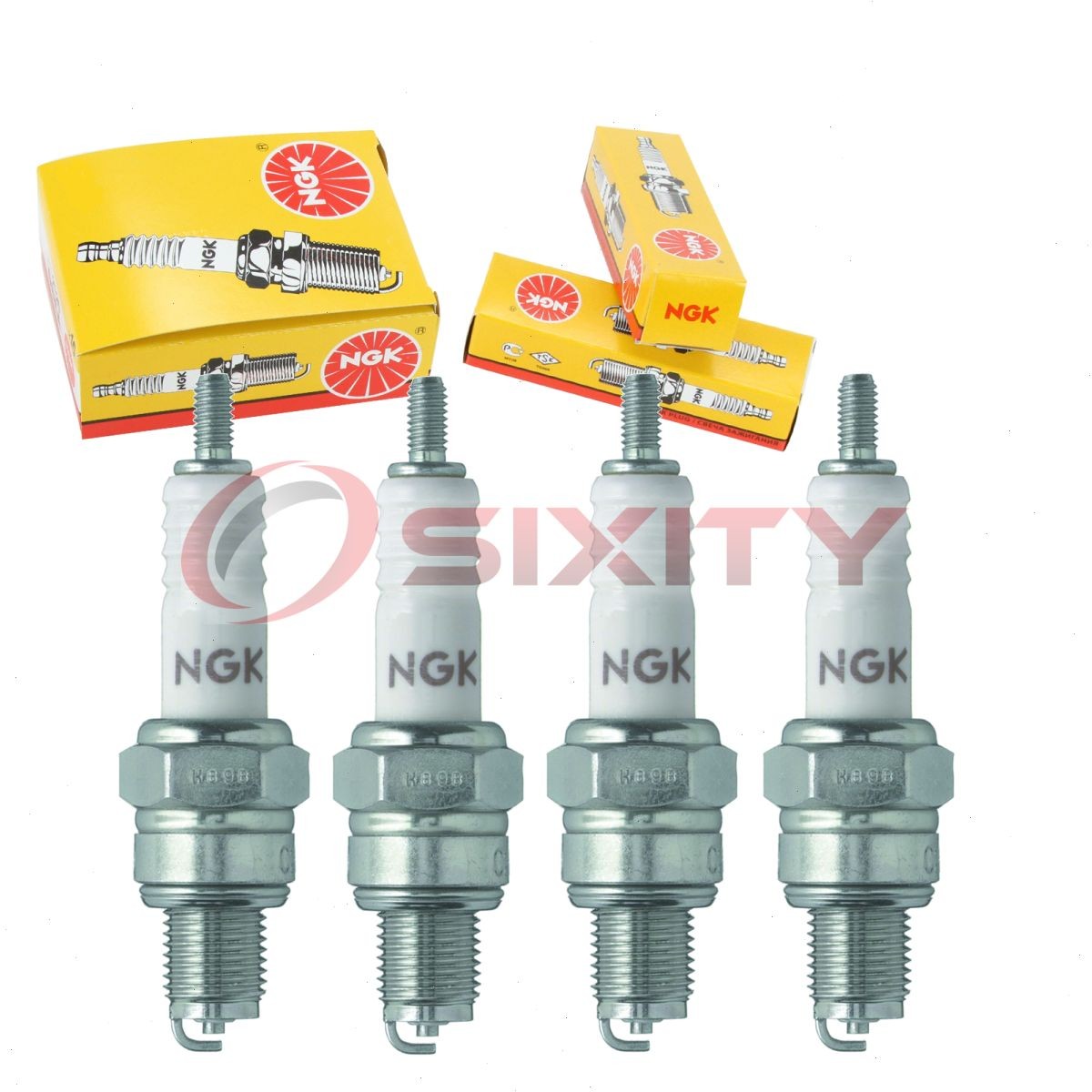 4 pc NGK 2211 C2H Standard Spark Plugs for W9FP 94703-00310 94701-00310 4011 wt