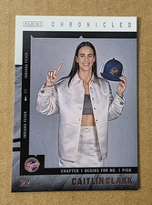 2025 Panini Chronicled Caitlin Clark WNBA #60 Indiana Fever ROY 