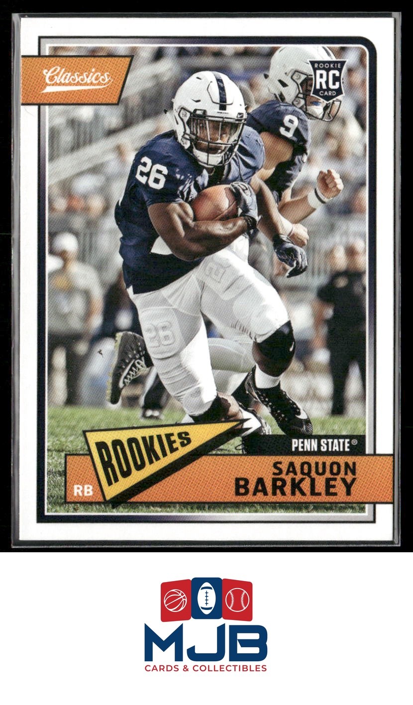 2018 Panini Classics Saquon Barkley Rookie #213 Penn State Nittany Lions