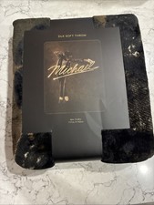 2026 Michael Jackson Movie “Michael” Silk Throw Blanket-Theater Exclusiv 