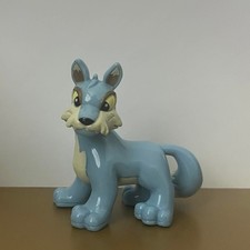 Neopets Light Blue Lupe Figure Thinkway Toys Neopet Dog Wolf Fox 2"