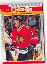 Brent Seabrook 2009 Blackhawks O-Pee-Chee #388