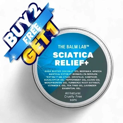 THE BALM LAB™" SCIATICA SCHMERZLINDERUNG Balsam hochfest natürlicher Ischiasnerv Rücken Bein Schulter