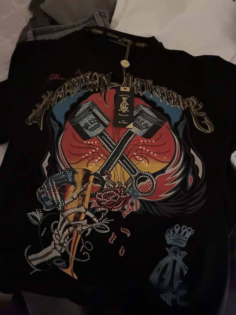 Мужские футболки Christian Audigier - огромный выбор по лучшим