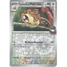 148/182 Team Rocket's Raticate : (Reverse Holo) Card :Destined Rivals :Pokemon