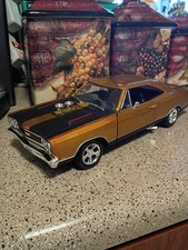 Ertl American Muscle 1969 Plymouth GTX Street Machine 1:18 Candy Gold