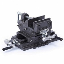 Cross-Slide Machine Vise Two-axisAxis Cross Slide Vise Universal for Machinists