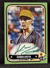 KONNOR GRIFFIN - 2024 Onyx Vintage - GREEN INK On Card Auto - RC - 12/50 SP