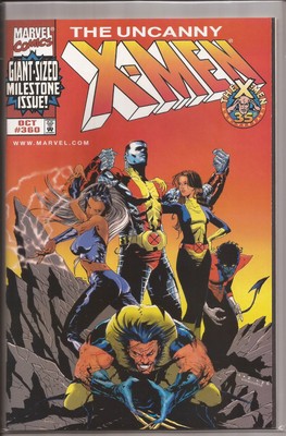UNCANNY X-MEN, THE #360   SIGNED JAE LEE   DF EXCLUSIVE COVER   NUMBERED COA