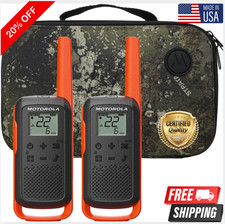 Walkie Talkie Lungo Raggio Confezione 2 Radio Bidirezionale 120 Miglia Ricaricabile USA