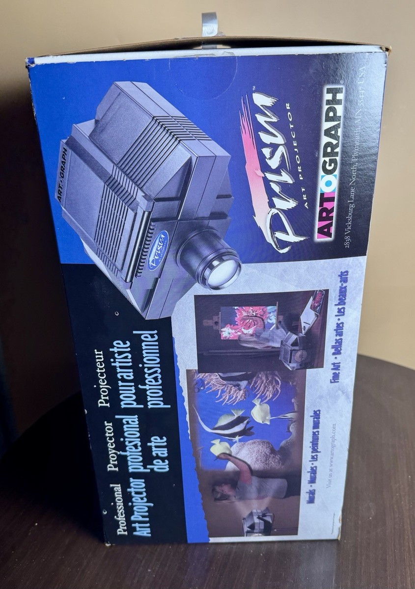 Artograph Super Prism Image 225-090 Art Projector With Lens & Box