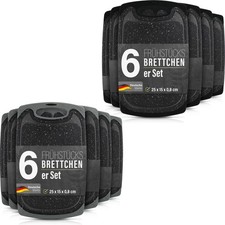 6er Frühstücksbrettchen Kunststoff Spülmas...