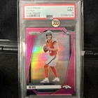 2024 Panini Prizm - Rookies Bo Nix #309 Pink Prizm (RC)