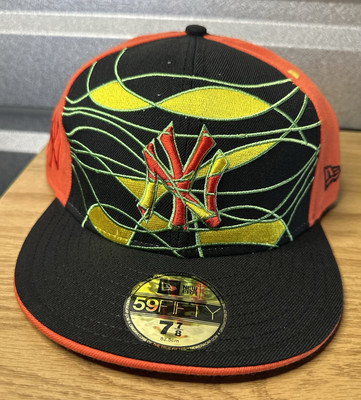 Rare New Era New York Yankees 59Fifty Fitted Hat. Size 7-1/4. Rare