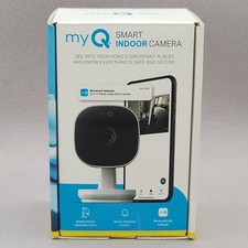 Chamberlain myQ Smart Indoor Wi-Fi Security Camera - 1080p HD Video - White