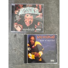Mystikal CD Lot Unpredictable and Mind of Mystikal No Limit Records Hip Hop Rap