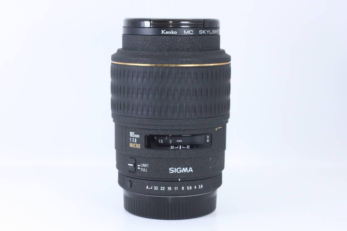 SIGMA AF 105mm F2.8D EX MACRO For PENTAX w/Front・Rear caps,Lens