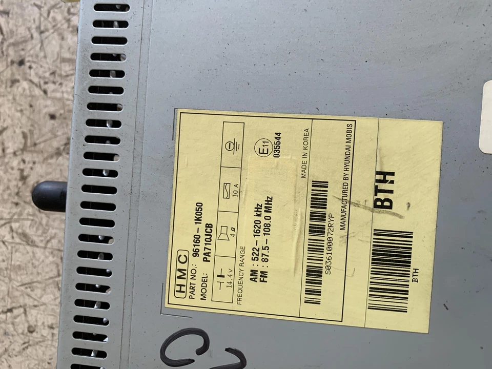 AUTORADIO PER HYUNDAI iX20 Serie 96160-1k050 (10>19) - Immagine 2 di 4