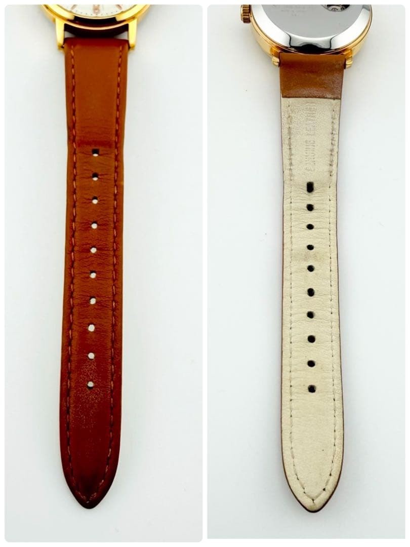 Excellent Condition Orient Classic Open Heart Gol… - image 9