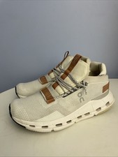 ON Cloudnova Cloudtec White Pearl Running Shoes 26.99177 US Women's Size 9