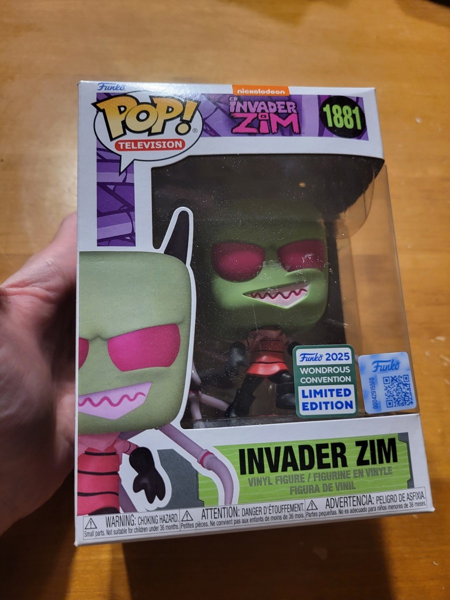 Funko Pop Nickelodeon Invader Zim #1881 WonderCon 2025 LIMITED