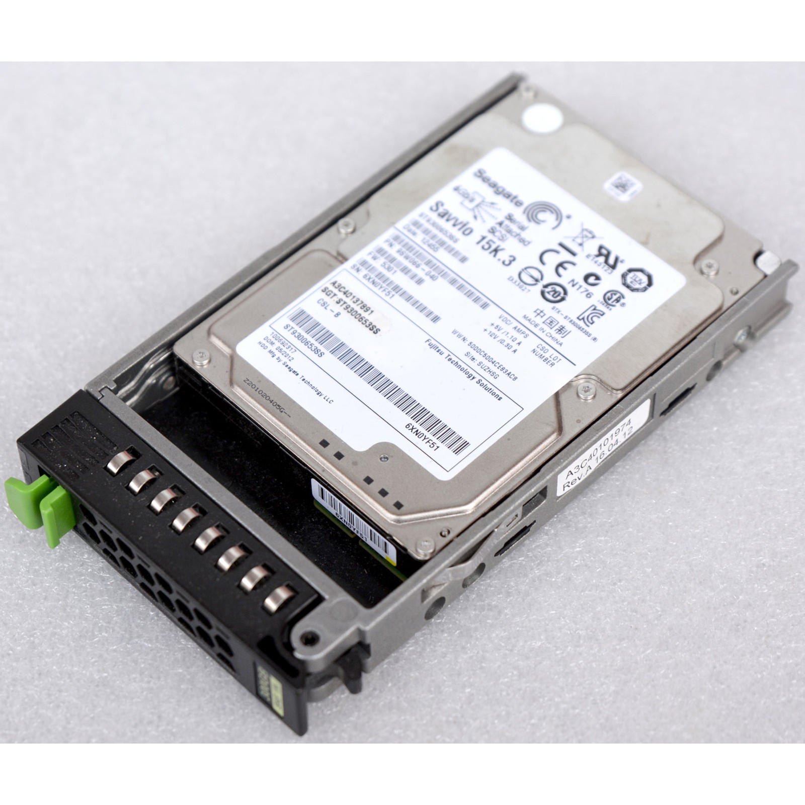 2.5"" 6.35cm SAS 300GB Server Hard Drive Seagate ST9300653SS