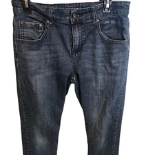 Flypaper Boy’s Adjustable Waist Dark Wash Straight Leg Jeans Size 18R 