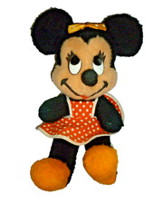 Walt Disney Minnie Mouse Plush Characters California Stuffed Toys Vintage 14"