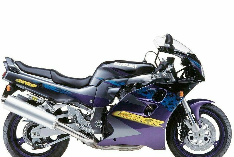 Carenado trasero izquierdo Suzuki GSXR 1100 1995 OEM carrocería de plástico 93 94 95 Foto 2 de 4