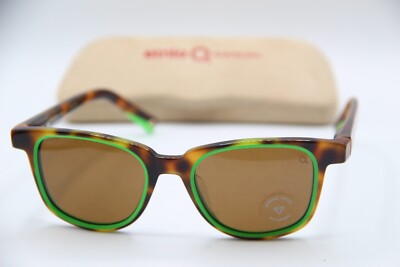 NEW ETNIA BARCELONA IBIZA 05 SUN HVGR TORT POLARIZED AUTHENTIC SUNGLASSES 51-20