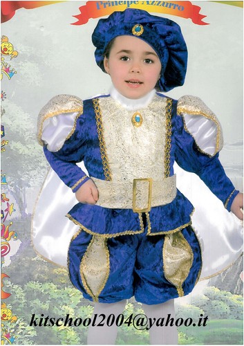 COSTUME CARNEVALE PRINCIPE AZZURRO COD. 8008092888201 NUOVO IMBUSTATO | eBay