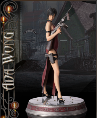 Resident Evil 4 Remake Ada Wong Polystone Statue Figure 19.7