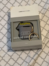 heyday AirPods Gen 1/2 Silicone Case with Clip - Bright Teal - OPEN BOX