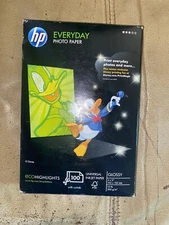 HP Every Day Photo Paper, 100 Sheets 4"x6". Glossy, Q5440A