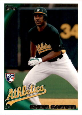 2010 Topps Update Chris Carter RC #US-102 Oakland Athletics 
