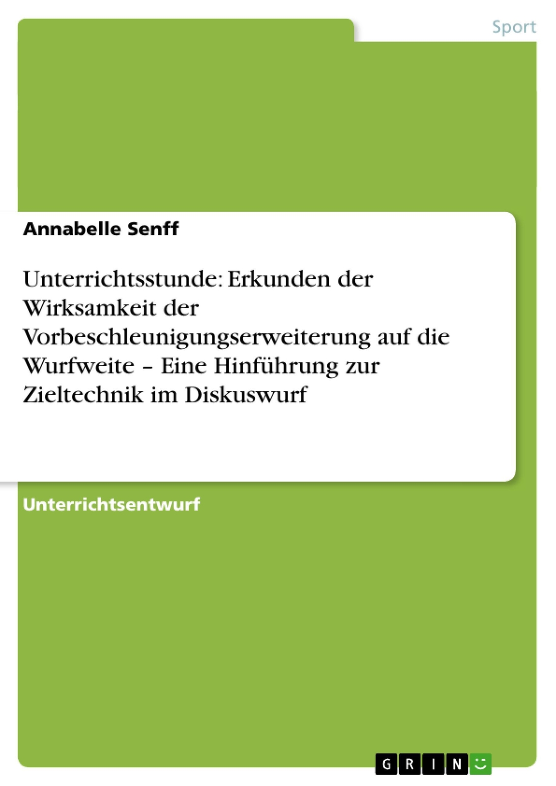 Thumbnail - Unterrichtsstunde: Erkunden Der Wirksamkeit Der