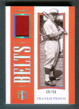 2021 Panini National Treasures Belts #2 Frankie Frisch 38/56 A44 361
