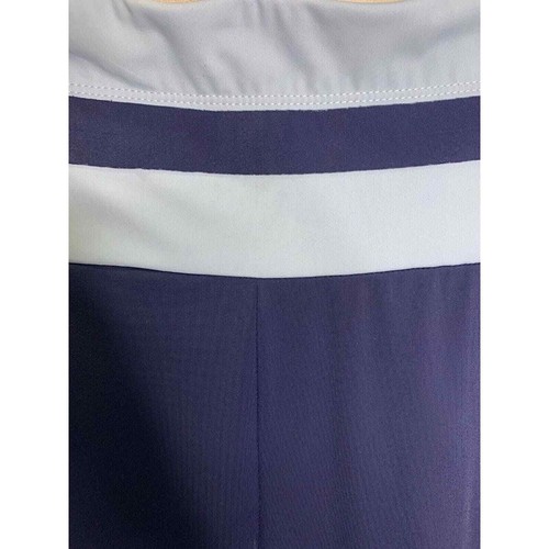 VAARA Flo Tuxedo Leggings Pants Yoga Pilates Blue White Large - Picture 3 of 5