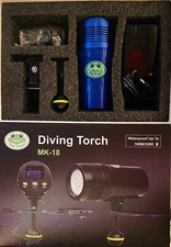 Sea Frogs MK18 Waterproof  100m/328ft-flashing Strobe For Diving Torch Video