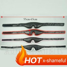 PU Leather Blindfold Padded Mouth Gags Binding Role Play Restraints