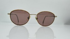 Vintage Laura Ashley Bronze Metal Oval Sunglasses FRAMES ONLY
