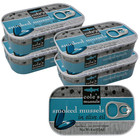 Coles Patagonian Smoked Mussels 4oz Extra Virgin Olive Oil 14g Protein 5 Pack