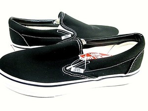 vans black size 10