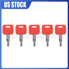 5Pack Keys For John Deere Hitachi Excavator Case Dozer New Holland H800 AT194969