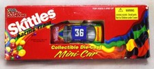 1997 Racing Champions Skittles Racing Team Mini Car 36 Derrike Cope NIB