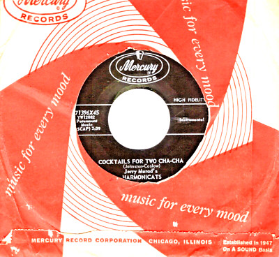 JERRY MURAD HARMONICATS: HONEYMOON IN PUERTO RICO / COCKTAILS FOR 2 . 45 - 3183